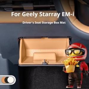 Kail Car Drivers Storage for Geely Starray EM‑i EX5 EM‑i Multi Functional Storage Document Holder Car Interior Accessories Z1H5K