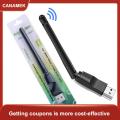 【CANAMEK】 Bộ chuyển đổi wifi USB mini mt7601 Bộ thu Wi-Fi Card mạng không dây 150Mbps rtl8188 cho máy vi tính để bàn máy tính xách tay 2.4GHz. 
