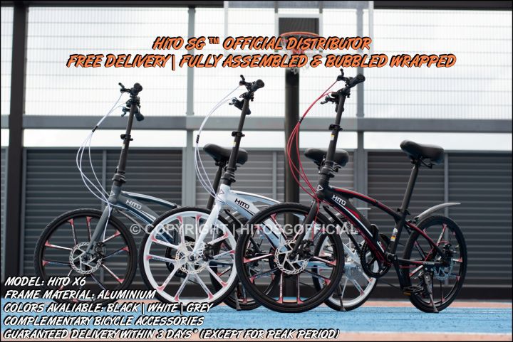 X6 best sale folding bike