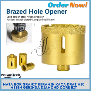 MATA BOR KACA EMAS PELUBANG KACA GRANIT BATA TEMBOK DAN BESI 6-60MM