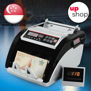*SG SELLER* Portable Money Counting Machine With Built-in Re-Charagable Battery - Calibrated for SGD Singapore Dollars - Counts Plastics and Paper Notes / Money Counter / Cash Counting / Cash Counter / Money Changer / Money Changer