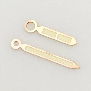 38.8MM Pilot Dial Watch Accessories Green Luminous Suitable ETA6497/ST3600 Manual Movement