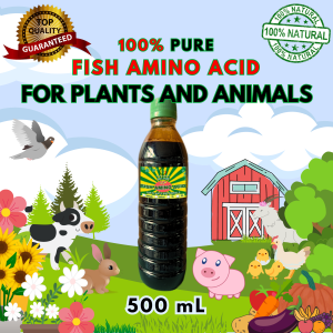 FISH AMINO ACID 500ML PURE & UNDILUTED ORGANIC FOLIAR