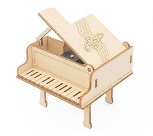 STEM DIY Piano Music Box for Kids Science Engineering Robotics Experiment Set Building Assembly Toy For Children Educational Toys [SG STOCK]