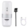 QUA Ceramic Grinding Core Electric Coffee Grinder Adjustable Settings Cordless Coffee Bean Grinding Tool Multi-functional One Click Start Coffee Beans Mill Travel. 