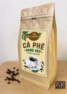 Cà Phê Rang Mộc - Cà Phê Sạch An Khương - CÀ PHÊ XAY Mộc Tiêu Chuẩn 1 - Vị Nguyên Bản