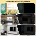 Qivine Black Out Shades for Bedroom Windows, Portable Blackout Curtain for Living Room, No Tools Cordless Window Shades for Home, 78.7 * 56.5'' Temporary Fabric No Drill Blinds & Shades for Travel. 