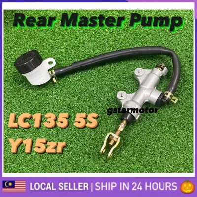 LC135 v2 5S Y15 Y15ZR V1 V2 Rear Master Disc Pump Disk Brek Belakang MASTERPUMP BREK BREAK BRAKE DISC PUMP ASSY YAMAHA