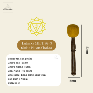[Amrita] Bộ Chuông Chùy Kim Cang Kèm Túi Đựng - Pháp khí mật tông - Chuông Chày Kim Cương - Amrita - CXNP19