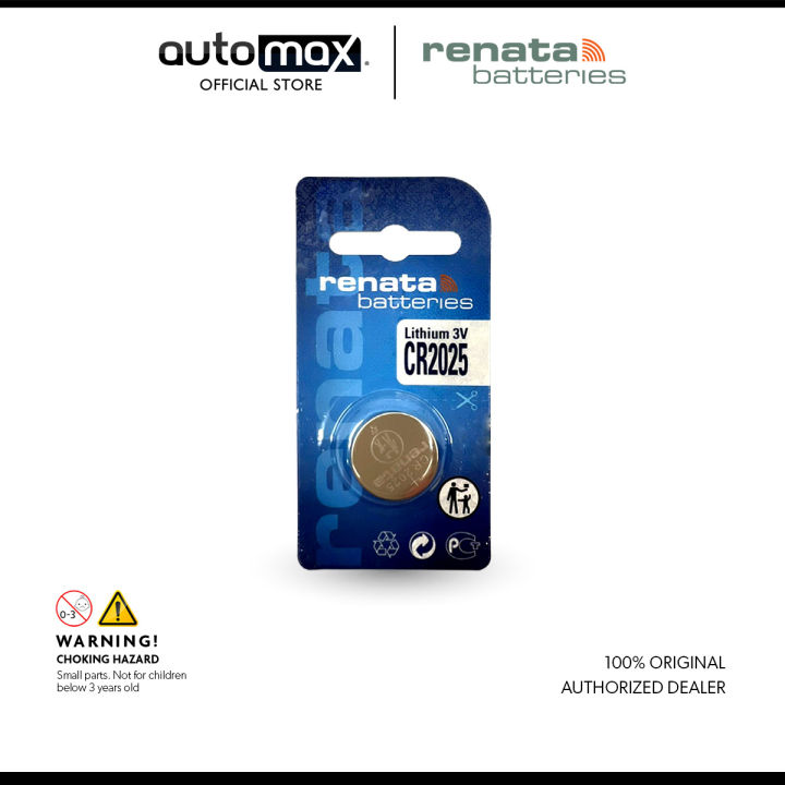 Renata CR2025 3V Lithium Battery | Lazada PH