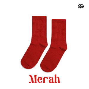 Kaos Kaki Anak Motif Polos Kids 7 - 12 Tahun Briffgold  Deskripsi: