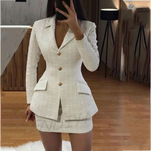 Elegant Women Suit Modern Style Single Breasted Peaked Lapel Fashion Outfit Two Piece Slim Chic Stylish Female Outfit Set2026