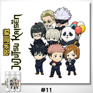 Tumbler Jujutsu Kaisen Stainless Steel 500ml – Desain Eksklusif Tahan Panas Dingin 12/24 Jam