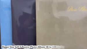 [VS] BIGGER SIZE SELF ADHESIVE PHOTO ALBUM 3R T0 10R INCHES 20 SHEETS 40PAGES HIGH QUALITY (CX26-01)