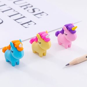 [SÉT] COMBO 2 Cục Gôm Tẩy Hình Unicorn Màu Sắc Dễ Thương Giúp Bé Yêu Hứng Thú Học Tập