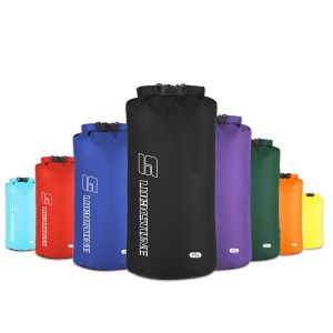 PANG8 Waterproof Water Separation Dry Bag 3/5/8/12/15/25/35/75L Lightweight Swimming Bag For Camping/Hiking Large Capacity Dry Gear Storage Sack Outdoors