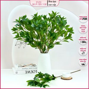 Lá Nhãn Trang Trí Nhà Cửa Hàng Văn phòng Sự Kiện. Hoa Lụa Decor
