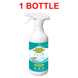 【BUY 1 TAKE 2】Rat Repellent Spray Mouse Repellent 500ml Powerful for Home Kitchen Car Engine Pipes Safe Rodent Repeller Can Repel Mice Cockroaches Mosquitoes Geckos with 6 mouths warranty support COD