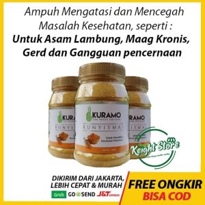 Kuramo Kunyit Mas Obat Asam Lambung Maag Gerd Kronis Teh Herbal Solusi Radang Mual Kembung