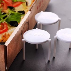 100pcs Pizza Stand Tripod Pizza Saver Pizza Tripod Box Stand Pizza Lid Support