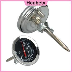 Heabety  Cooking Oven Thermometer Stainless Steel Probe Thermometer Food Meat Gauge 350°C