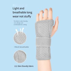 538TD Fits Right And Left Hand Tenosynovitis Arthrodesis Sprain Prevention Brace For Tendonitis Arthritis Wristband Professional Wrist Protector Fracture Protective Device