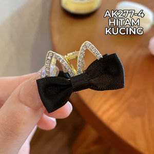 Jepit Rambut Korea Anak Perempuan Lucu Pita Kecil Aksen Mahkota Aksesoris Rambut Korean Style AK277