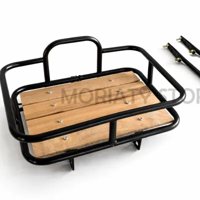 Keranjang sepeda Kalcer Commuter Bike MTB fixi Minivelo Sepeda Lipat kranjang alas kayu kranjang klasik kranjang depanJajan