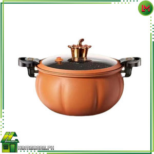 HOMECARE PH. 8 Liters Multifunctional Non Stick Cooking Pot Pumpkin Pressure Cooker