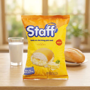 Combo 30 Bánh staff chà bông phô mai 60g ( Có Số lượng lớn cho kh mua từ thiện suất ăn CN.... )