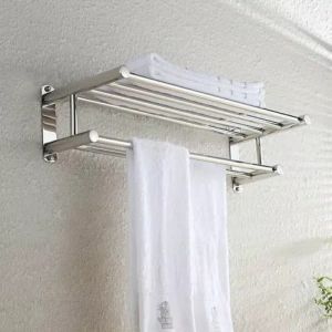 RAK HANDUK DINDING TOILET SERBAGUNA RAK HANDUK DINDING KAMAR MANDI