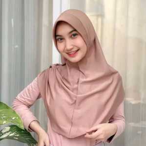Kerudung Instan Bergo Hamidah Size M Hijab Instan Jilbab Blus Terbaru