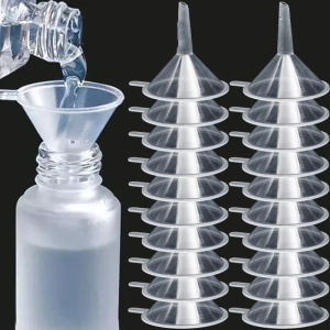 Mini Funnel Filling Empty Bottle Packing Tool for Travel Plastic Mini Small Funnels for Perfume Liquid Essential