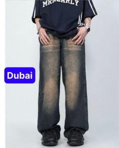 QUẦN JEAN ỐNG RỘNG NAM NỮ UNIEX WASH 3 MÀU HÀNG CAO CẤP NHẬT BẢN PHONG CÁCH HOT TREND 2023 - DUBAI FASHION