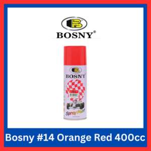 Bosny #14 Orange Red Spray Paint 400cc
