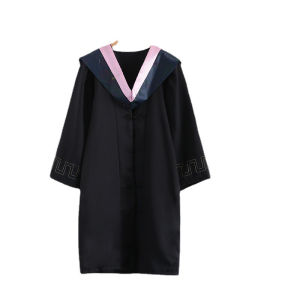 Bachelors Clothing Academic Dress Graduation Dress Degree Awarding Ceremony for College Students Photography Arts and Sciences  in Stock