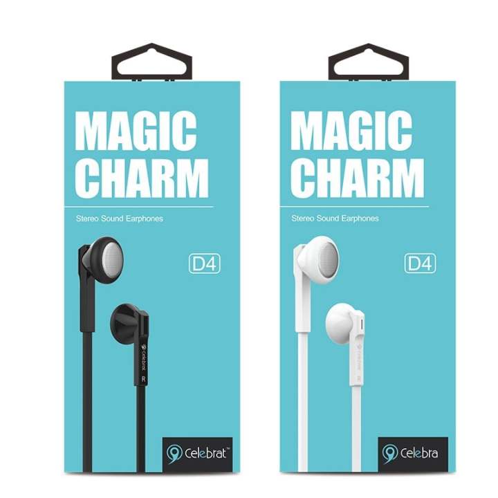 Original Celebrat Headphones D4 super BASS Stereo Sound Earphones