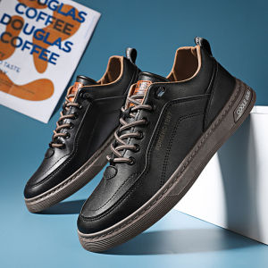 TOMITANY 【With Box and Free Socks】High quality trendy student board shoes casual for mens shoes Breathable upper Wear-resistant sole