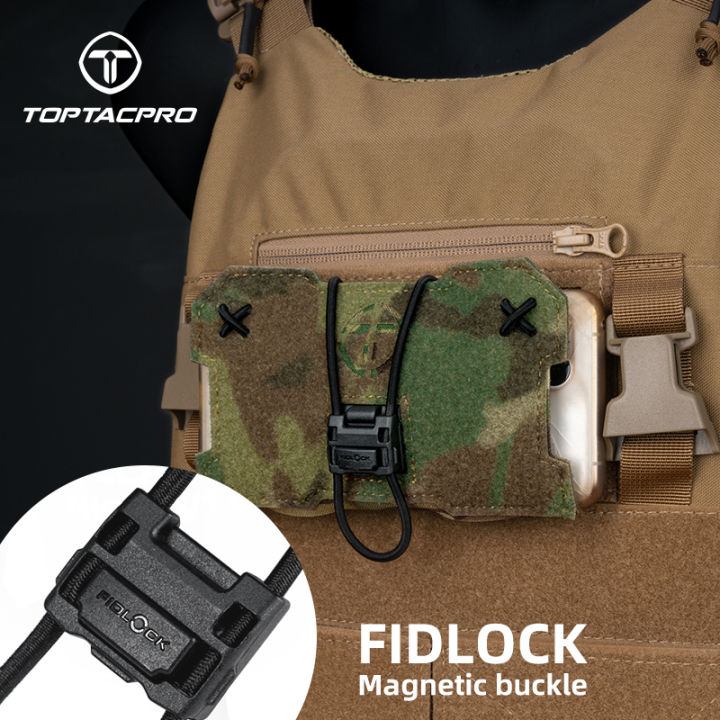 TOPTACPRO Tactical General Phone Pouch Admin Pouch Tactical Vest Front ...
