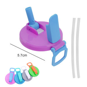 1/4Pcs Can Lids With Straws Reusable Silicone Beverage Can Lids Leak-Proof Portable Soda Can Covers With Straws