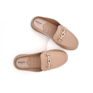 LNJ Porto TIA Flatshoes Mules Sepatu Wanita Anti Jamur dan Anti Slip