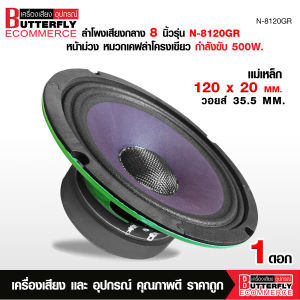 Butterfly Ecommerce  ลำโพงรถยนต์กลาง8นิ้วแม่เหล็กเต็ม120หนา20มิล หน้าม่วง หมวกเคฟล่าแท้ วอยส์35.5 งานโม  เครื่องเสียงรถยนต์ จำนวนเลือกตามรุ่น