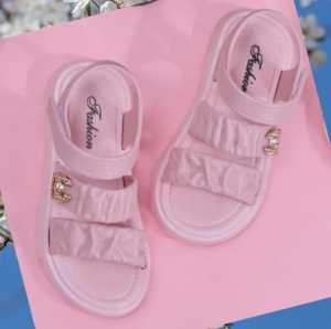 SANDAL ANAK PEREMPUAN TEPLEKS FLATS /CEWEK KOREAN STYLE FUL KARET TALI 1705 UK 24-35