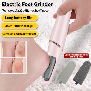 Electric Foot Grinder for Removing Dead Skin and Calluses Foot Care Pedicure Device USB Electric Callus File Dead Dry Skin Remove Artifact