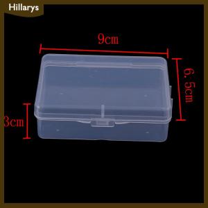 [Hillarys] 9cmx6.5cmx3cm Transparent Plastic Storage Box Clear Square Multipurpose