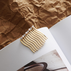 Lược Ngược Mới 2023 Kẹp Tóc Ngọc Trai Lược Tóc Kẹp Tóc Mái Đơn Giản Cho Nữ Phụ Kiện Tóc Hàn Quốc Kẹp Tóc Bên Phụ Kiện Tóc