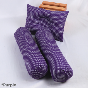 bantal peyang bayi + guling set bahan katun (6 varian warna) bundle bantal guling bayi murah