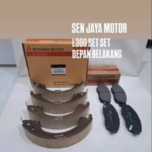 BRAKE PAD BRAKE SHOE L300 NEW KAMPAS REM SET DEPAN BELAKANG L300 NEW