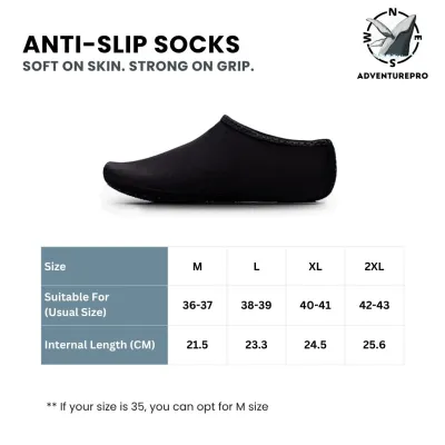 Scuba Diving Snorkelling Anti Slip Socks Shoes