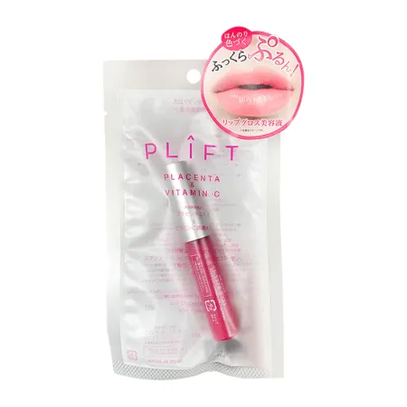 placenta & vitamin c vp lip SG Ready Stock】 PLIFT Placenta & Vitamin C Lip Essence Plift Placenta & Vitamin C Beauty Lip Serum 6ml Deeply Moisturize Fade Lip Lines